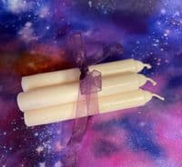 Candle Mould, Short Tapered/Small Dinner/Christingle/Advent/Chime, Makes 4, 4