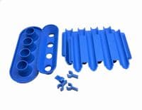 Candle Mould, Short Tapered/Small Dinner/Christingle/Advent/Chime, Makes 4, 4