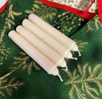 Candle Mould, Short Tapered/Small Dinner/Christingle/Advent/Chime, Makes 4, 4