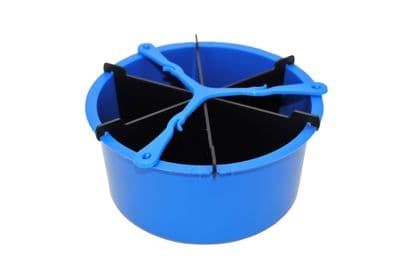 Candle Mould / Soap Mould, 6 Piece Cake Slice Round 5.5
