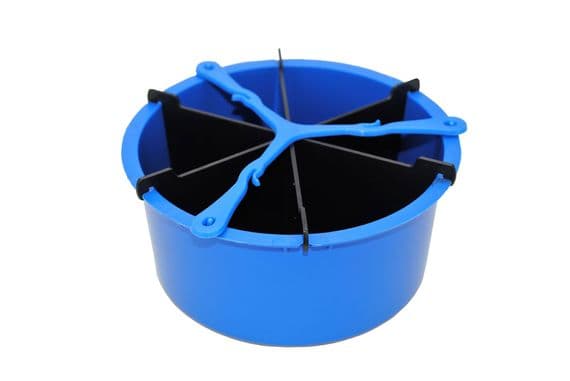 Candle Mould / Soap Mould, 6 Piece Cake Slice Round 5.5