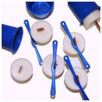 Candle Mould, Votive Shape, Seamless, UK Made, Rigid Plastic. S7619