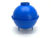 Candle Moulds, Set x 3, 1 x Long Tapered, 1 x Round/Sphere & 1 x Pillar, UK Made. S7289