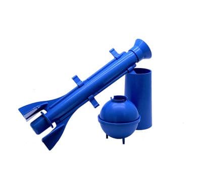 Candle Moulds, Set x 3, 1 x Long Tapered, 1 x Round/Sphere & 1 x Pillar, UK Made. S7289