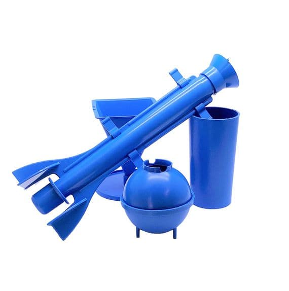 Candle Moulds, Set x 4, 1 x Pyramid, 1 x Pillar, 1 x Long Tapered Rocket, 1 x Round/Sphere, UK Made.