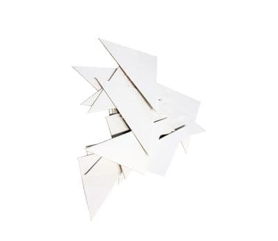 Cardboard Triangle Shapes, Bag of 100, Four Sizes Available. Educational Resource. S7894