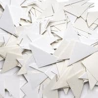Cardboard Triangle Shapes, Bag of 500, 38mm, Flat Right-Angled Triangles. S7894B