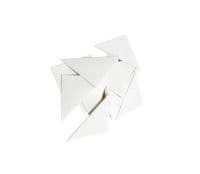 Cardboard Triangle Shapes, Bag of 500, Two Sizes Available. Educational Resource. S7894B