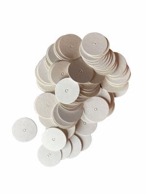 Cardboard Wheels, Bag of 100, Two Sizes Available. Educational Resource. S7889