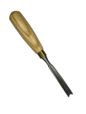 Carving Chisel, 3/8" (10mm)  Flared End (CLEARANCE ITEM Old Stock).  W8081