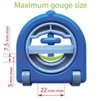 Carving Chisel & Gouge Sharpening Jig for Arc Shape Blades. W8065