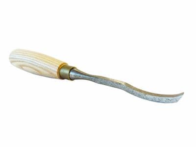 Carving Chisel, Swan Neck (CLEARANCE ITEM Old Stock).  W8079