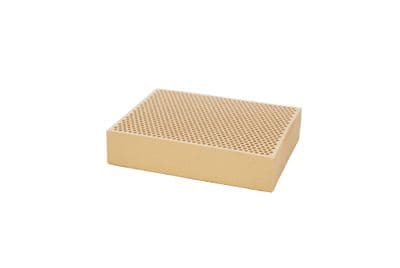 Ceramic 100mm x 75mm Rectangular Honeycomb Soldering Heat Proof Board, Jewellery Making Tool. J2167
