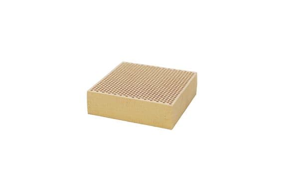 Ceramic 75x75x21mm Honeycomb Soldering Heat Proof Board, Jewellery Making Tool. J2166