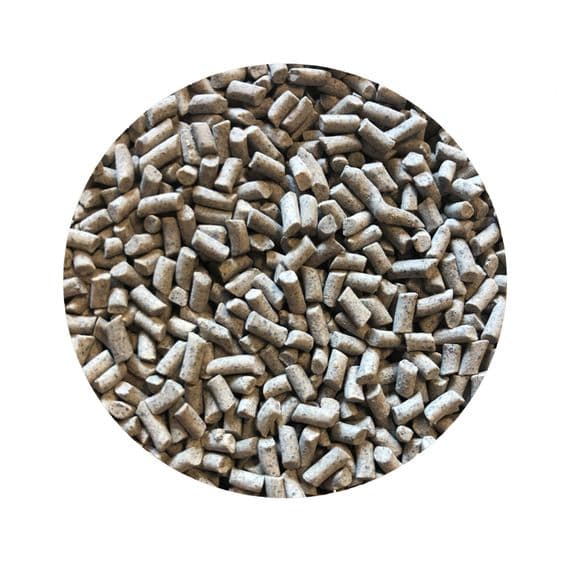 Ceramic Media, Cylinder Shape, Grey, 1kg of 5mm x 3mm. J2340