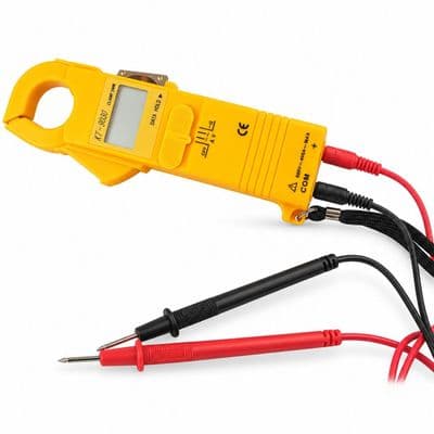 Clip on Clamp on Voltmeter Multimeter ohms ac volts up to 500v. E3000