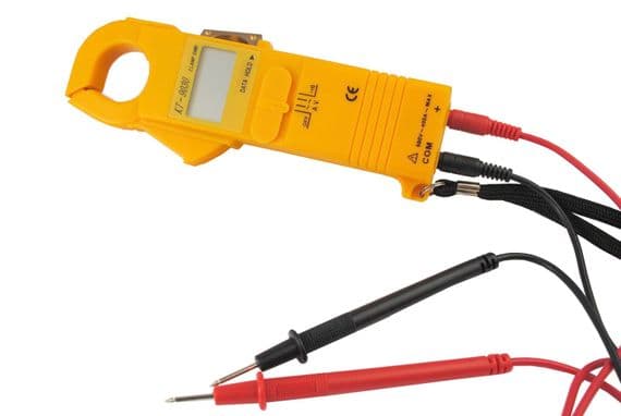 Clip on Clamp on Voltmeter Multimeter ohms ac volts up to 500v. E3000