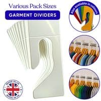 Clothes Rail / Garment Dividers. X2316 Linic Products UK Made