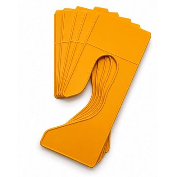 Clothes Rail / Garment Dividers. YELLOW, Various Pack Sizes. X2316C