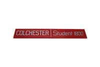 Colchester Plastic Student 1800 Gearbox Badge. M9291