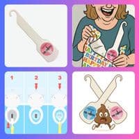 Cut the Cr*p Poo Chopper, Toilet Unblocker, Novelty Gift. X8160