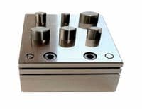 Disc Cutters, Eye Shaped Metal Cutting Tool, Set of 6.  J1430