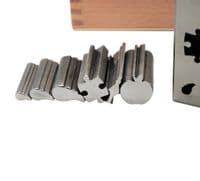 Disc Cutters, Multi Shapes, Set of 6. J2311