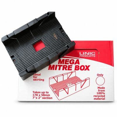 Display Box of 10 Mega Mitre Blocks 45 60 & 90 degree 180 x 60mm x 320mm. MB2010