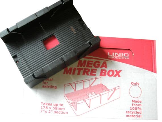 Display Box of 10 Mega Mitre Blocks 45 60 & 90 degree 180 x 60mm x 320mm. MB2010