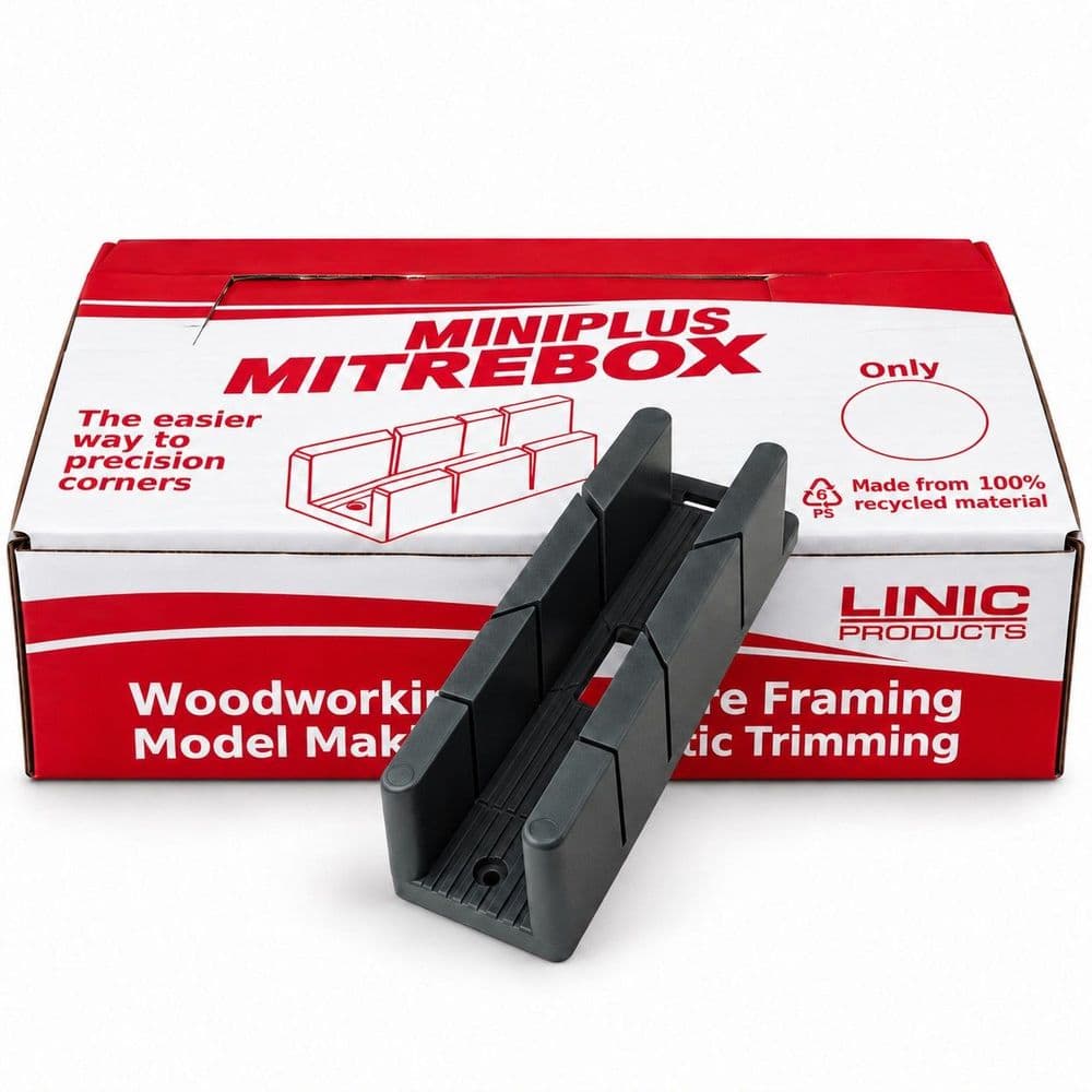 Display Box of 20 Mini Plus Mitre Blocks 45 & 90 Degree Cut 35mm x 38mm ...