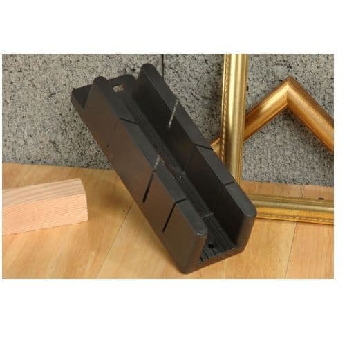 Display Box of 20 Mini Plus Mitre Blocks 45 & 90 Degree Cut 35mm x 38mm x 205mm. MB4500