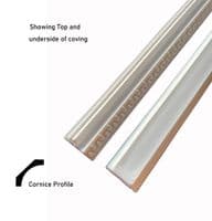 Dolls House Coving / Cornicing and/or Ceiling Roses, 12th Scale, Various Options. A1017