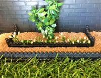 Dolls House / Diorama Garden Border Edging Panels,  Various Colours/Styles. 1/12th Scale.  A1013