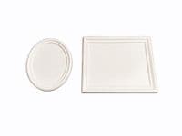 Dolls House Picture Frame Pack of 2 (Oval, Rectangular), 1/12th Scale. Asstd Colour. A1007