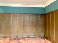 Dolls House Wall Panels,  3/4 Height Single Tall Panel Georgian Style Pack of 10 1/12th Scale. A1018