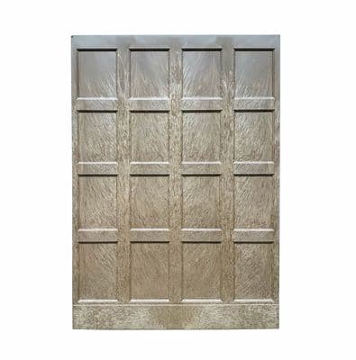 Dolls House Wall Panels, Full Height Box Shaker Style, Choice of Colour/Size.  1/12th Scale. A1016