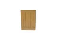 Dolls House Wall Panels, Light Brown, Tongue and Groove, Pack of 10, 1/12th Scale. A1009