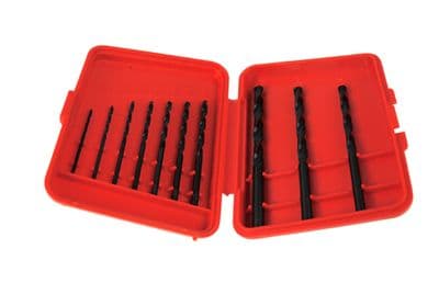 Drill Bit Set: Austrian Made 10 Piece HSS, Woodwork, Metalwork, Imperial 1/16 - 3/16. X1088