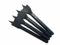 Drill Bits: Flat/Spade,  Various Sizes. CLEARANCE ITEM. Old New Stock with Some Rust. W8071