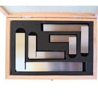 Engineers Squares, Set x 4 in Wooden Display Box, 2