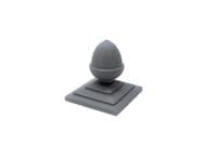 Fence Finial, Acorn  Shape  & 4