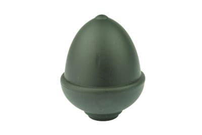 Fence Finial, Sphere or Acorn Shapes. PLASTIC. Various Colours