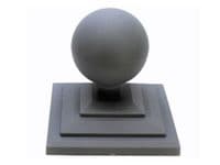 Fence Finial, Sphere/Round Shape & 4