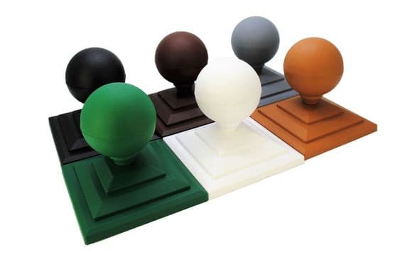 Fence Finial, Sphere/Round Shape & 4