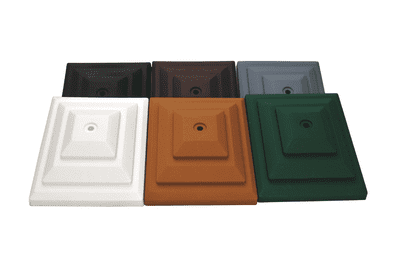 Fence Post Caps, Pack of 10 for 4