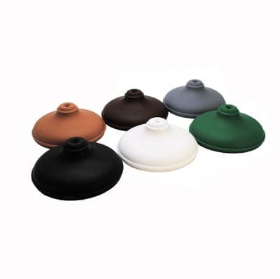 Fence Post Caps, ROUND, Plastic  for 4