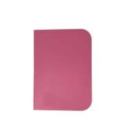 Flexible Plastic Bench Scraper, Pink. Pastry, Bread, Pizza Dough. UK made. 14cm x 10cm. S7336