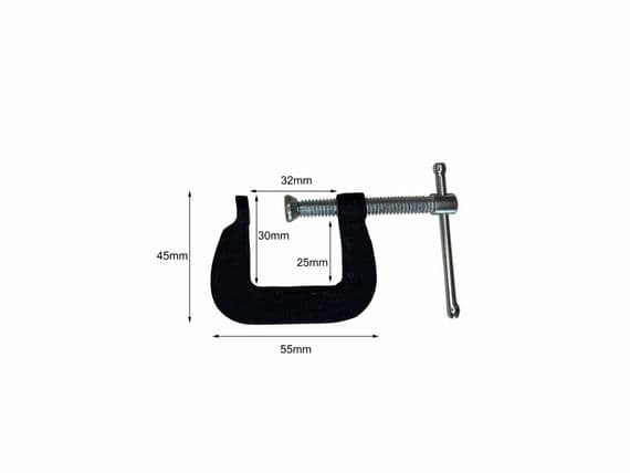 Forged Steel C-Clamp, 1