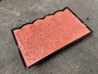 Garden Border / Lawn Edging Mould. Rope Top. Make Your Own Concrete Edging.  UK Made X2308