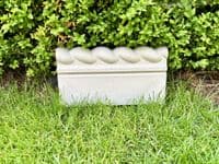 Garden Border / Lawn Edging Mould. Rope Top. Make Your Own Concrete Edging.  UK Made X2308